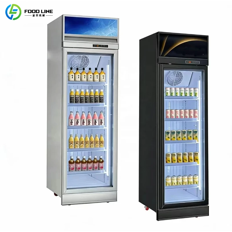 Customized AI Visual Smart Fridge Refrigerated Vending Machine Automatic Snacks Drinks Selling Cooler