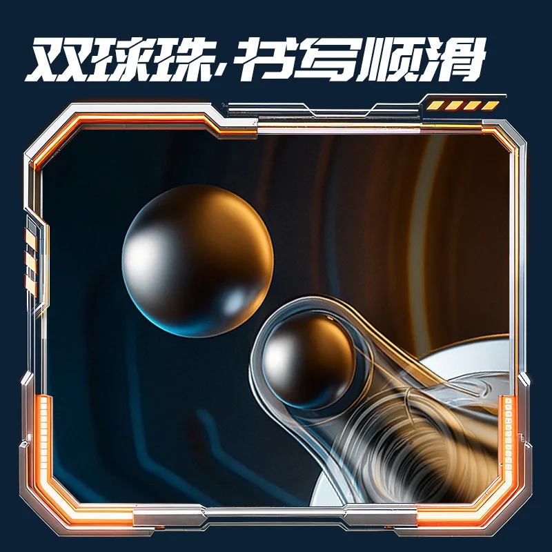 ديلي 4/8 قطعة 0.5 مللي متر الحبر الأسود التجفيف السريع هلام أقلام اللوازم المكتبية القرطاسية توقيع القلم مدرسة طالب لوازم هدية #6