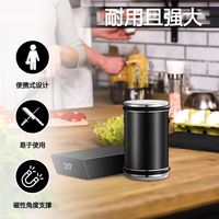 UPgrade Rolling Knife Sharpener Kit with 15/20° Angle Magnetic Roller Sharpeners 240-10000# Grindstone Kitchen Sharpen Accessory