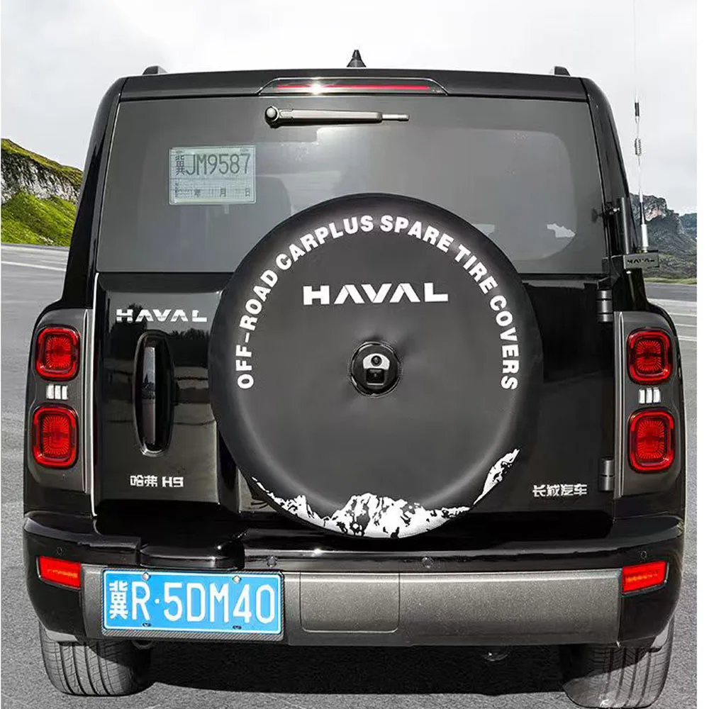 Fit For Haval H9 2th Spare tire cover sun protection spare tire shell tire protection cover modified appearance special ﻿