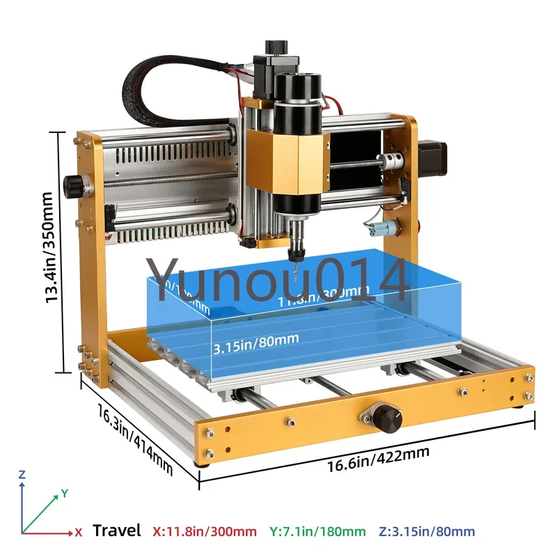 3018 PRO Engraving with Laser Module 3-axis GRBL Wood Router Milling do