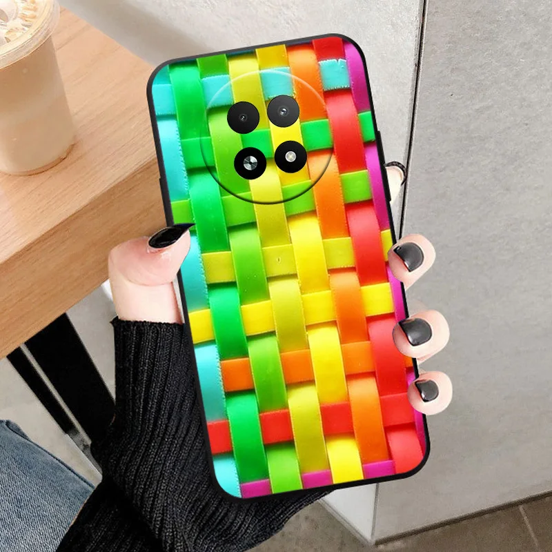 Phone Case For Realme 12X 5G Soft TPU Silicone Back Cover For Realme 12X Fashion Shockproof Bumper Case Popular Animal Cover
