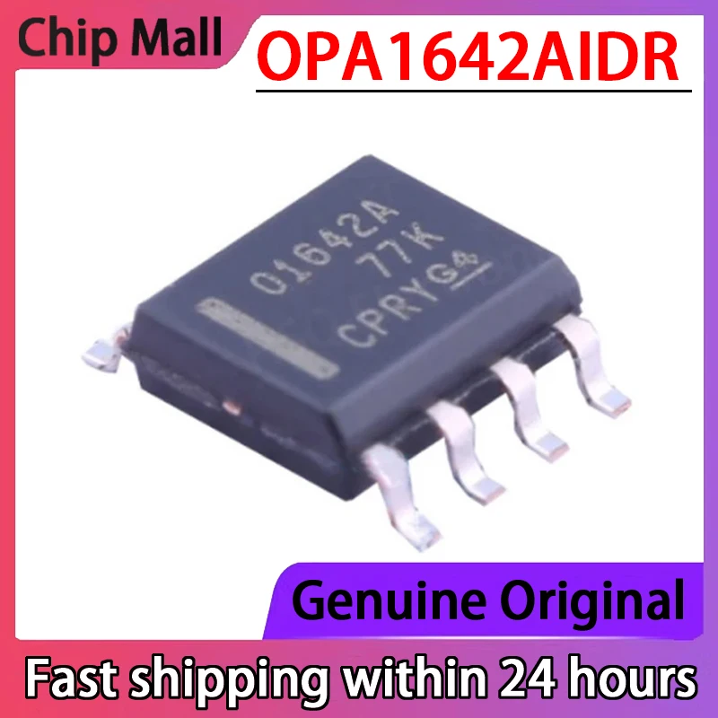 5PCS OPA1642AIDR Screen Printed O1642A Operational Amplifier Package SOP8 Brand New Original Packaging