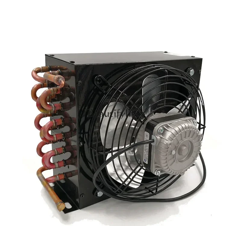 Condenser with Fan Refrigerator Air-Cooled Aluminum Copper Tube Radiator Fin