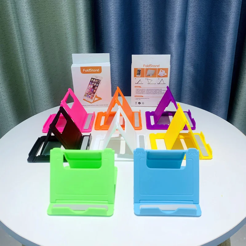 Universal Foldable Desk Phone Holder Mount Stand for Samsung S20 Plus Ultra Note 10 IPhone 11 Mobile Phone Tablet Desktop Holder