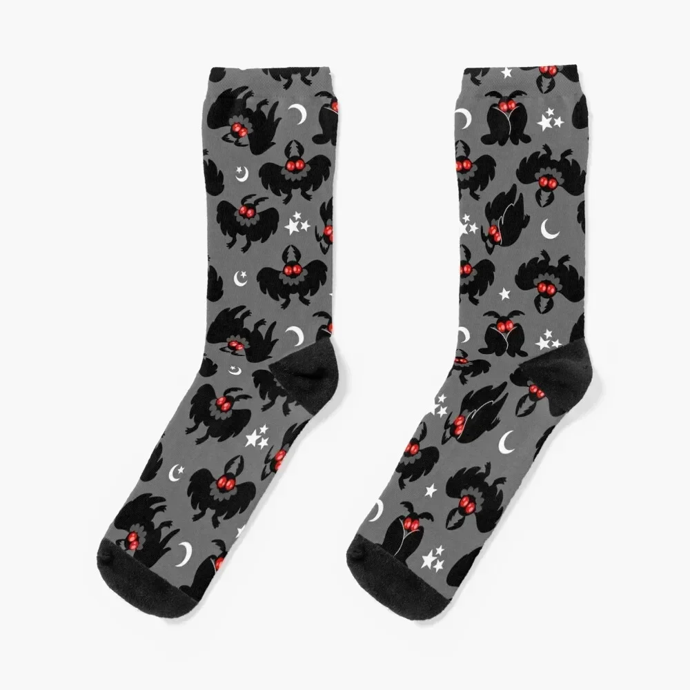 

Cute Cryptids - Mothman Pattern Socks heated gifts Men Socks Luxury Brand Women's