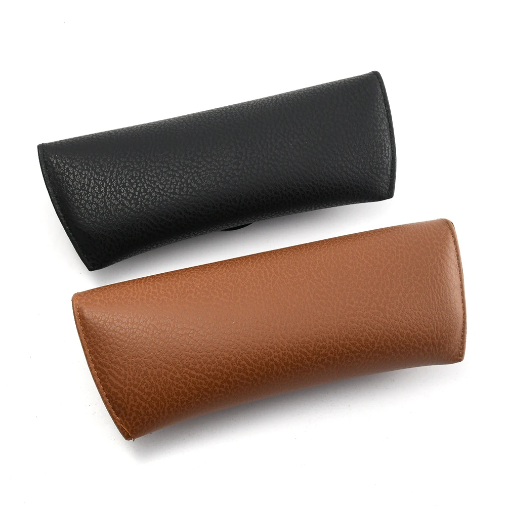 COHK Fashion Leather Soft Sunglasses Case For Men Luxury Designer Glasses Box Bag Hard Protector Eyeglasses Accessories