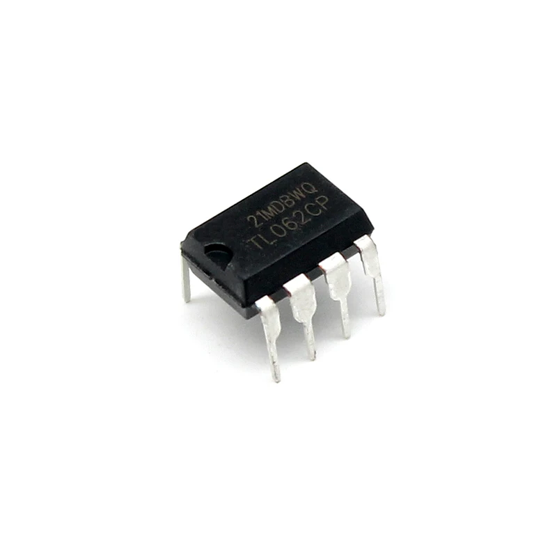 10pcs/lot TL062CN TL062 DIP-8 Integrated Circuit Low-power JFET-Input Operational Amplifiers Electronic IC Chip