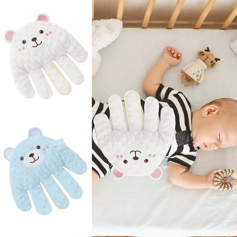 Babies Soothing Palms Baby Sleep Aid Electric Automatic Beater Cotton Fabric Baby Patting Sleeping Toy With Remote Control