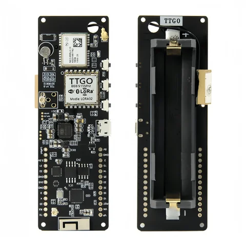 TTGO T-Beam Upgraded Version: ESP32 Wi-Fi & Bluetooth Wireless Module with LoRa and NEO-M8N GPS Module CH9102F Version