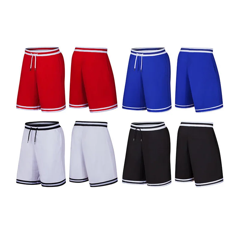 4 Colors Basketball Shorts for Men Training Match Game Classic Shorts Loose Classic Sports Short Pants Summer Fast Delivery Down