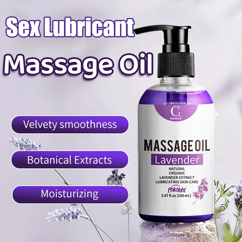 الخزامى الجنس زيوت التشحيم زيت التدليك الشخصية الحميمة المهبل التشحيم الشرج تزييت المياه القائمة على النساء الرجال مثير ألعاب جنسية هلام
