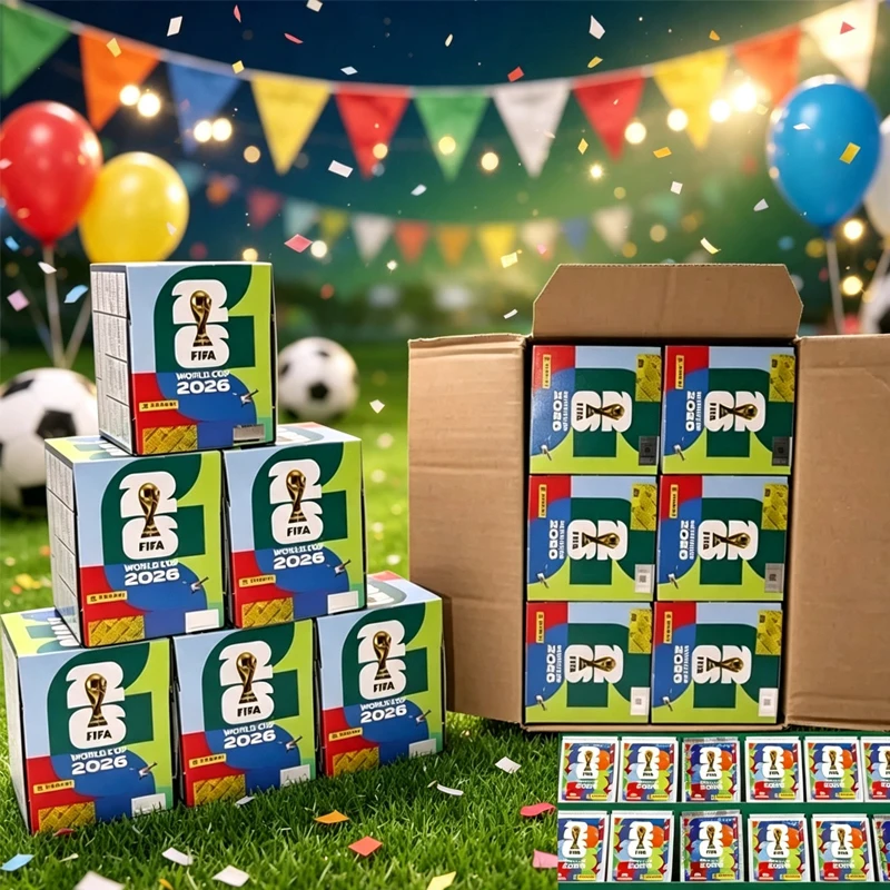 2026 Panini / Pack d'autocollants Coupe du Monde Panini ./Carte de football Panini Cartes Panini Collection de souvenirs de football Cartes de football Panini Cadeaux