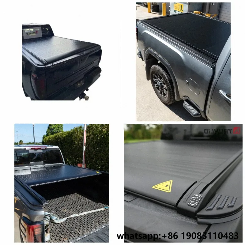 Sierra Electric Roller Tonneau Cover for Ute Power Retractable Waterproof Lid Locking Function Automatic for 1500/2500/3500