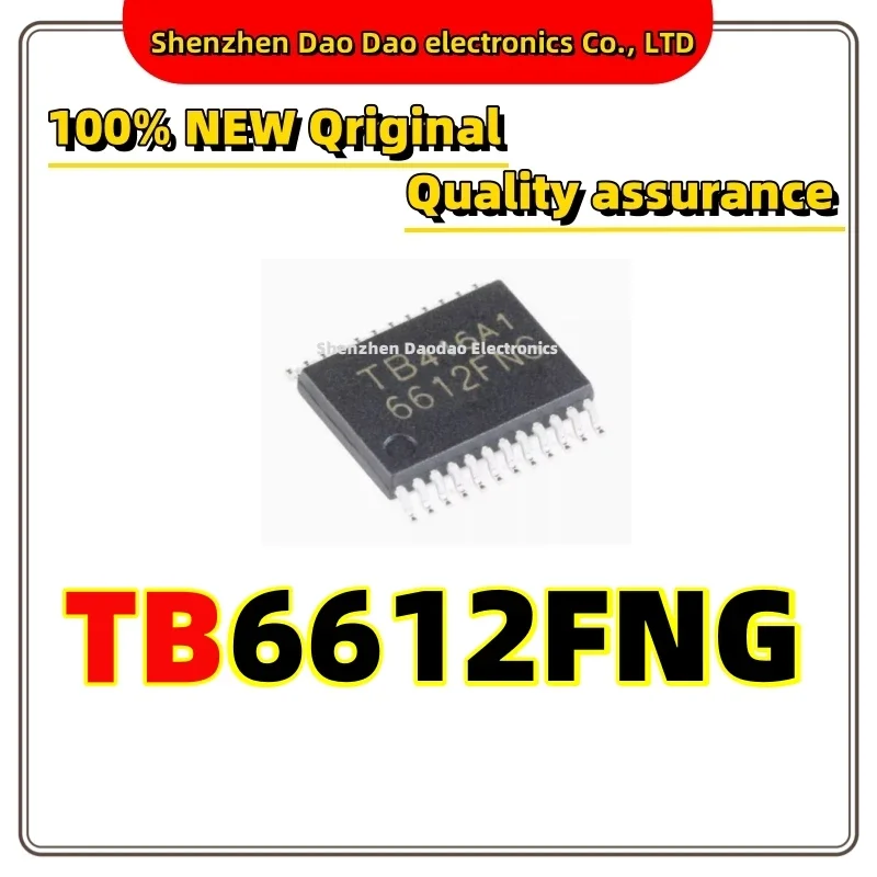 

5Pcs-100Pcs TB6612FNG Silk screen 6612FNG SSOP-24 dual DC motor driver chip new original