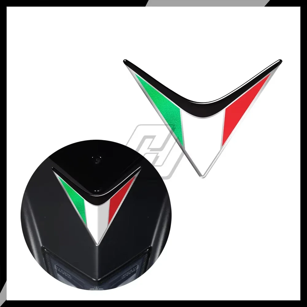 

For Aprilia RS4 RSV4 RS APR150 SR MOTARD Tuono V4 Decals 3D Resin Motorcycle Front Fairing Decals Italy Sticker