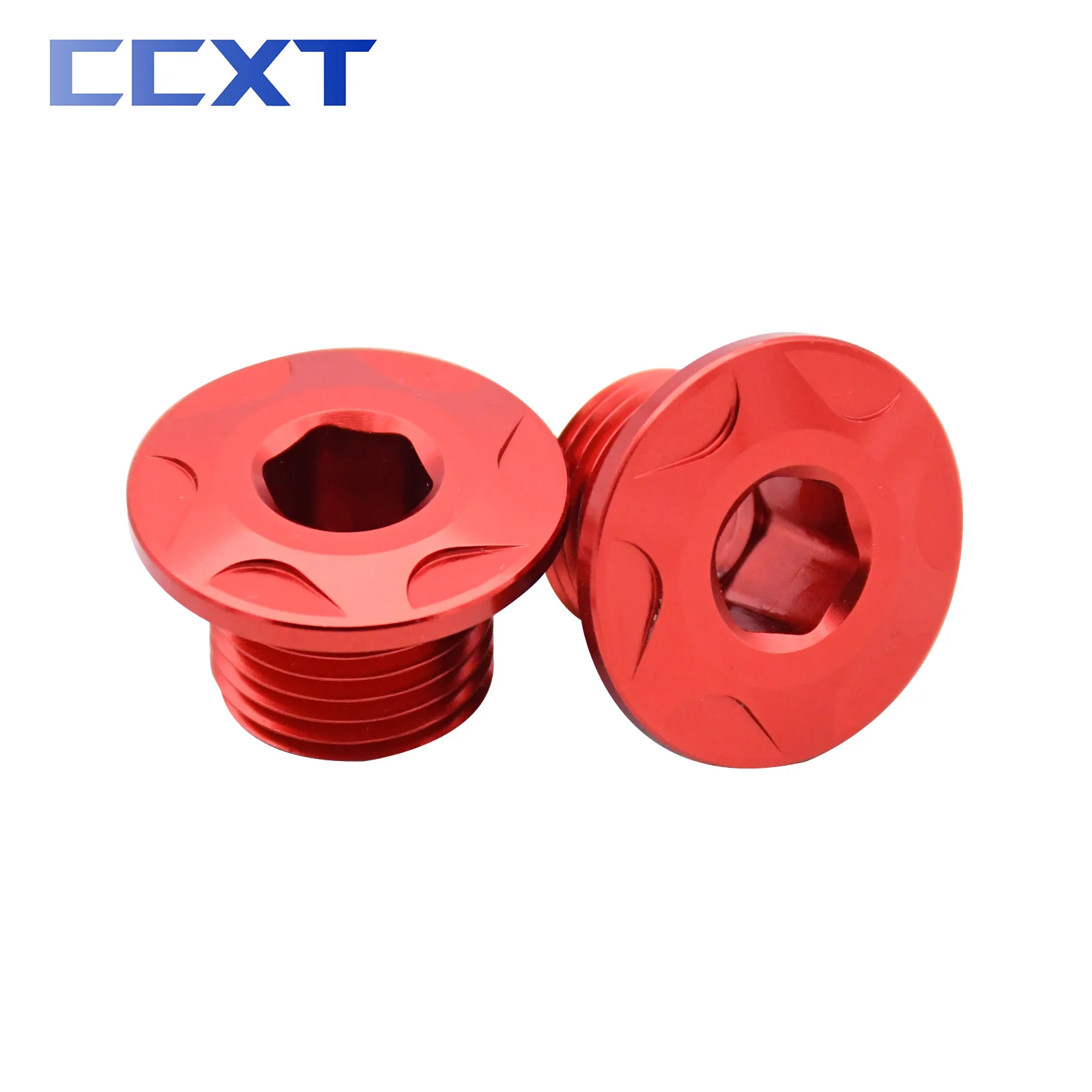For KKE DNM Shock Absorbers CNC Aluminum Front Fork Axle Bolt Nut Cap For X260 X160 Surron Light Bee X S L1e Electric Dirt Bike