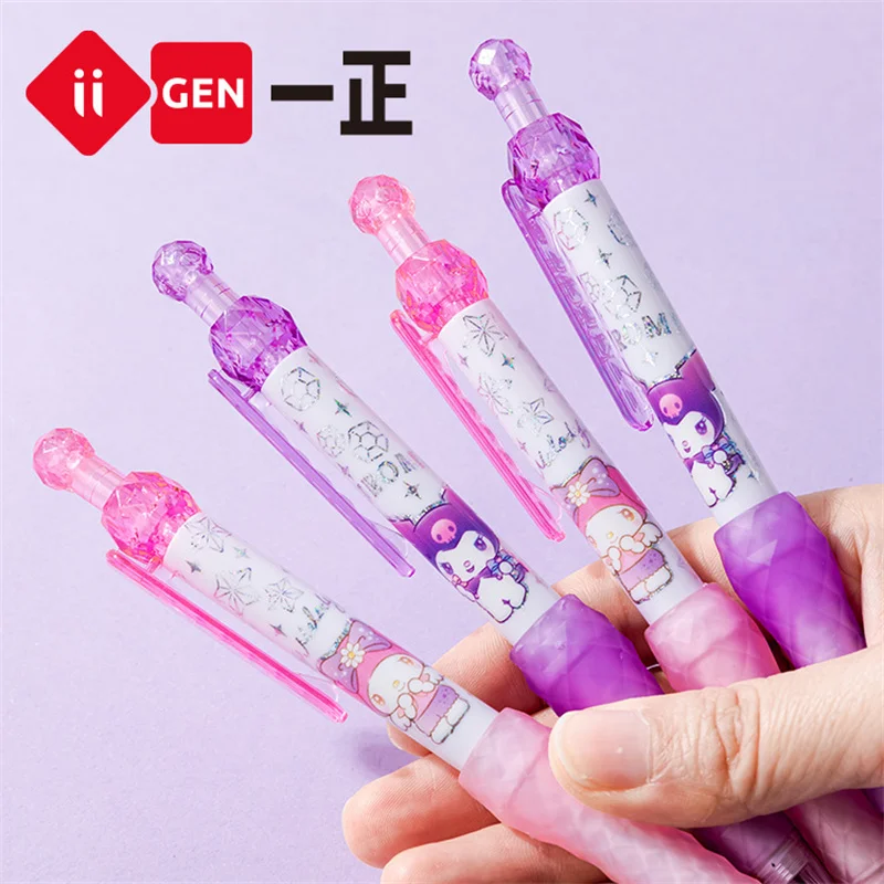 

16pcs/lot Sanrio Kuromi Mechanical Pencil Kawaii 0.5MM Drawing Writing Automatic Pen School Supplies