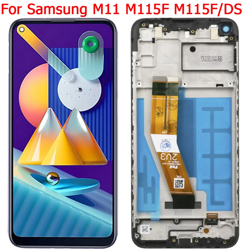 For Samsung M11 Display LCD Screen With Frame 6.4\