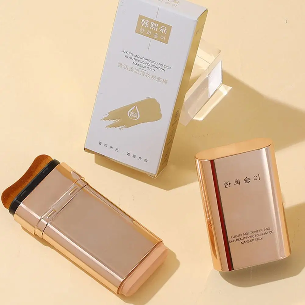 Bâton de fond de teint à Double extrémité, couverture complète, correcteur, longue durée, lumière impeccable, maquillage