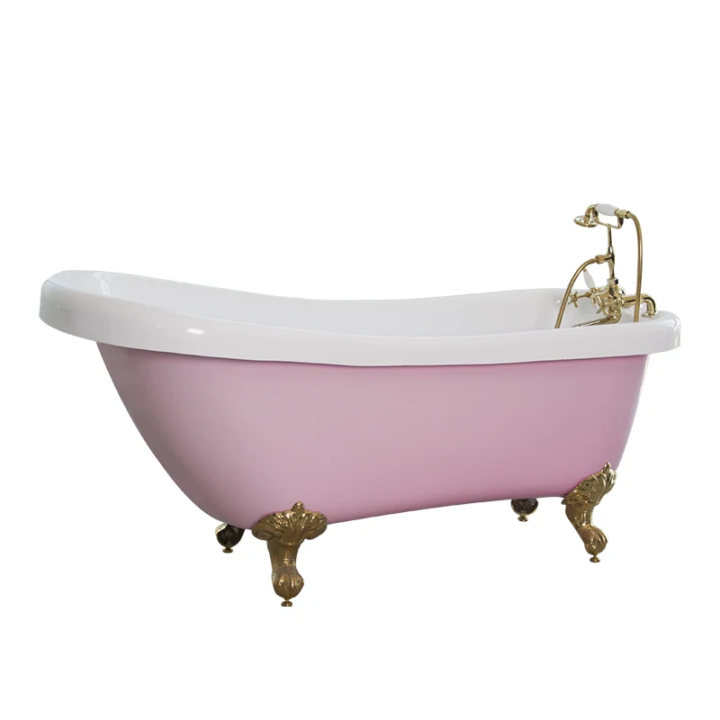 

Classical European Style Freestanding Round Bathtub Luxury Body Soaking Freestanding Used Bathtub
