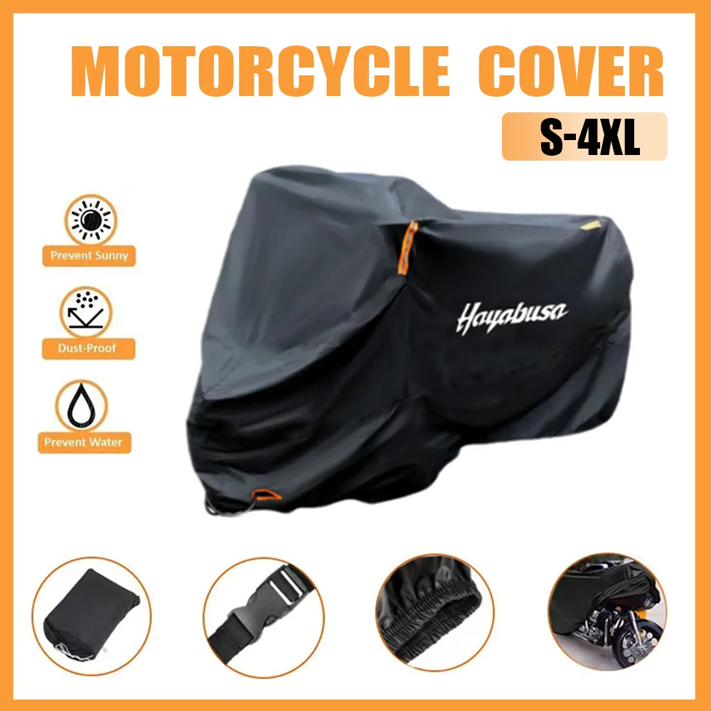 

Protector Cover Weather And Lightning Protection For SUZUKI HAYABUSA Rain Waterproof Cover