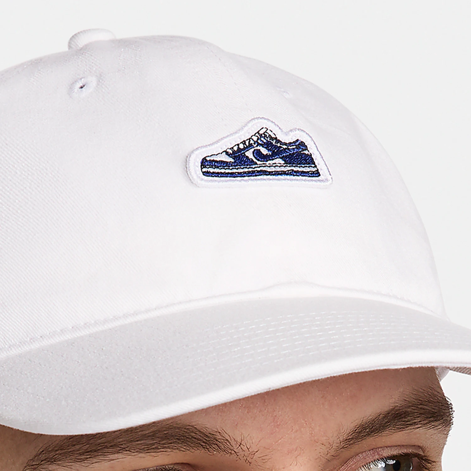 Nike genuine Club Dunk Patch unisex soft top sports cap FN4404-100 view 4