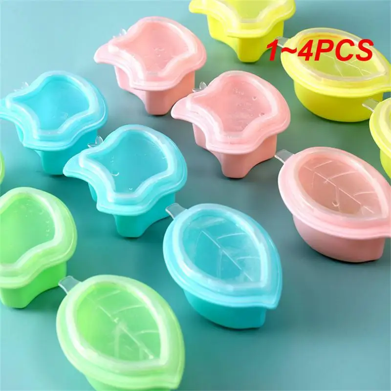 1~4PCS Homemade Ice Lolly Moulds Press Cake Mold Household Kitchen Accessories Popsicle Mold For Cocktail Whiskey Drink