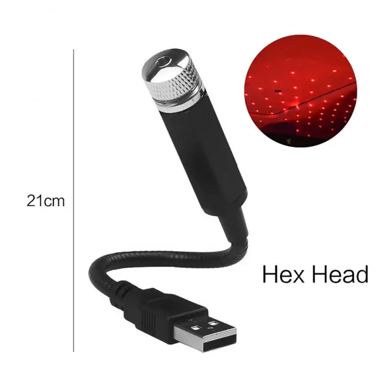 

Универсальный проектор атмосферы Галактическая лампа прочный Автомобильный Интерьер Декор свет практичный портативный Usb декоративная лампа мини