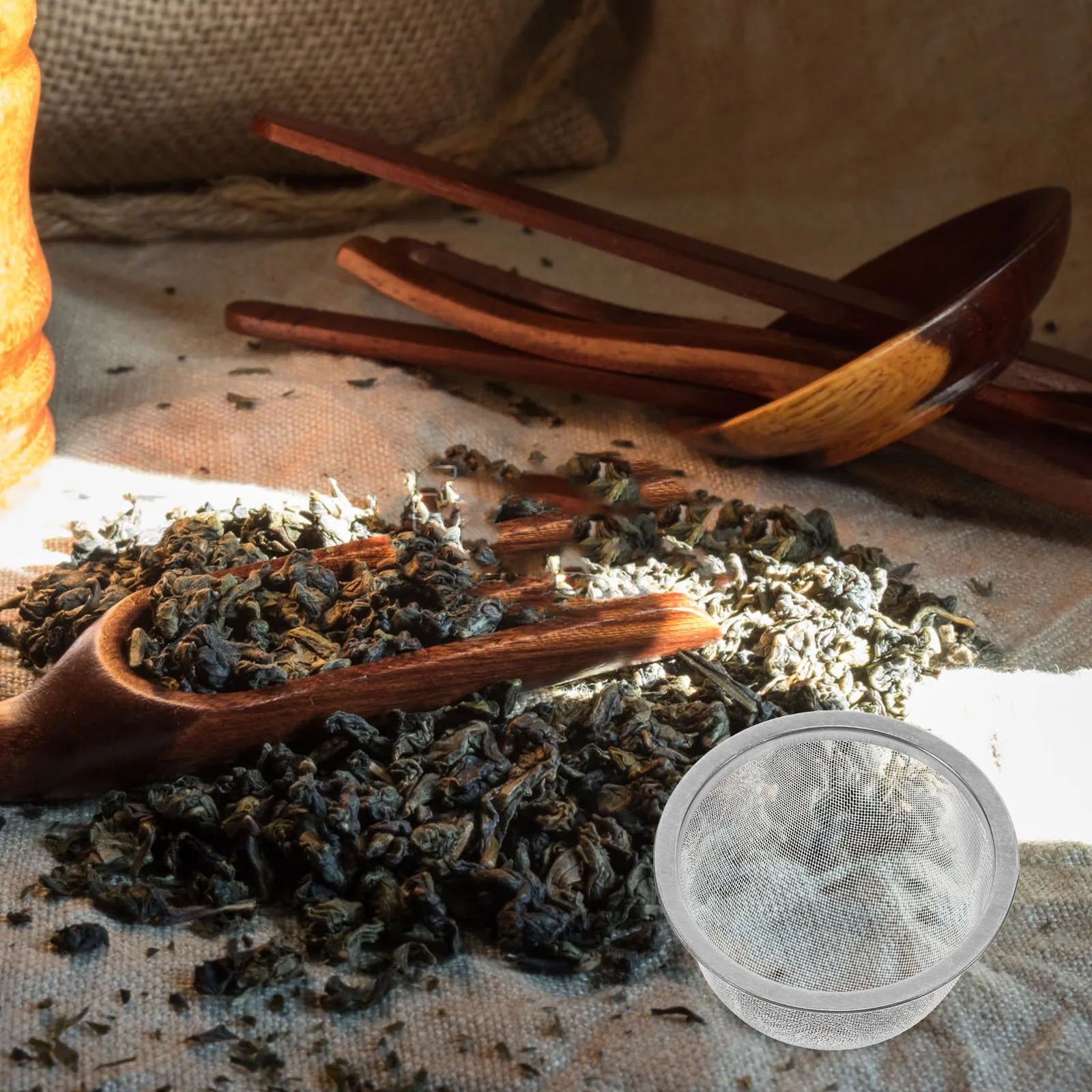 

4Pcs Stainless Steel Tea Filters Mesh Strainer Home Infuser Practical Accessories Tea Strainer Coffee Mesh Filter