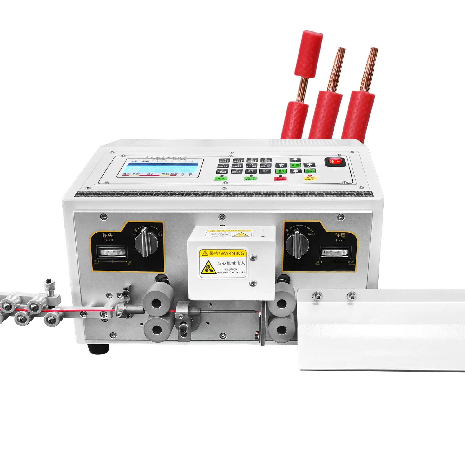 

Factory Wire Harness Stripper Double Wires Stripping Machine 2.5 square Wire Cutting Machine