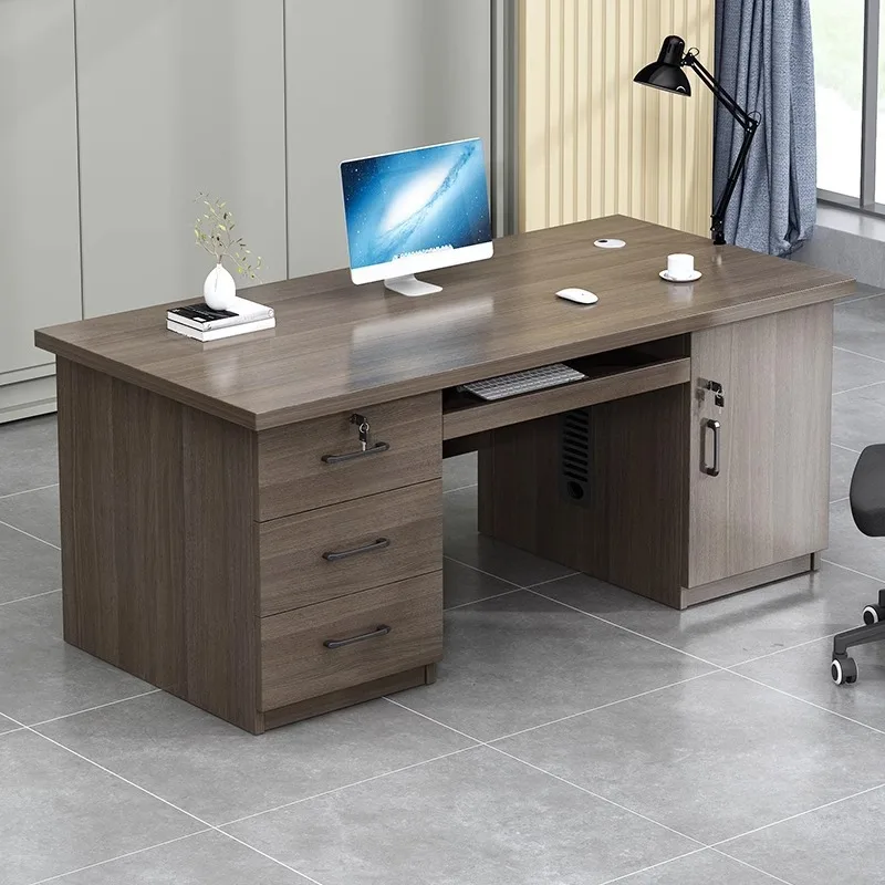 Desk E0 environmentally friendly simple modern staff staff single office multi-person table and chair combination simple desktop