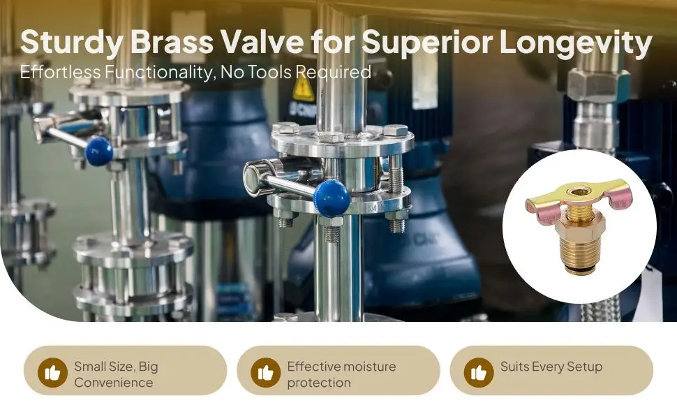 

Латунный дренажный клапан для компрессорного бака, быстроразъемное соединение для систем напорного оборудования и обслуживания