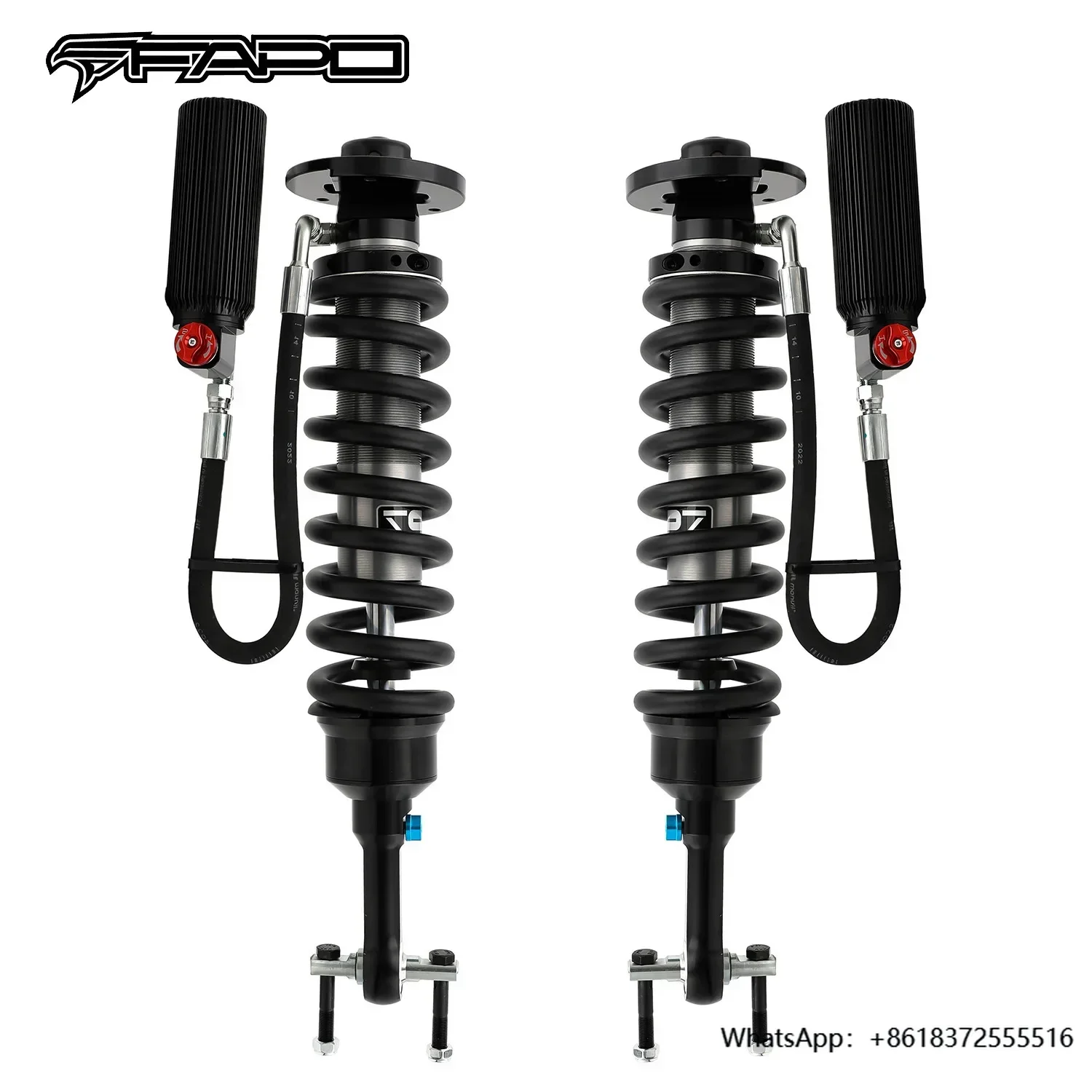 

X FAPO PA167370+PA267370 For Ford F150 2015+ Best Quality Lift 2" Adjustable Shock Absorbers Coilover Suspension Kit