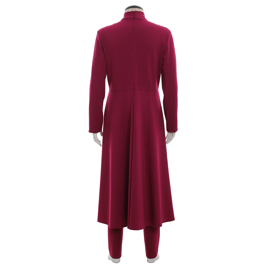 Whis 코스프레 의상 남자 멋진 제복 정장 Uisu 변장 승무원 가운 바지 풀 세트 할로윈 카니발 파티 전투 복장