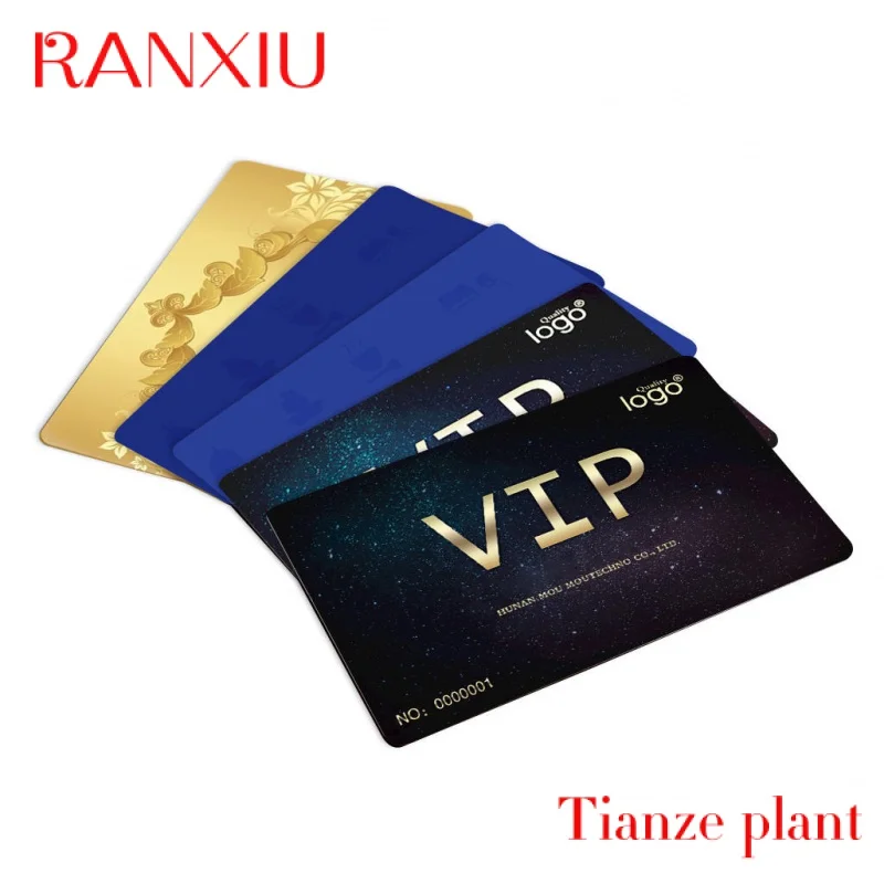 Custom Perfect Quality Professional bright gold custom metal membership business cards packaging gift smart vip cards