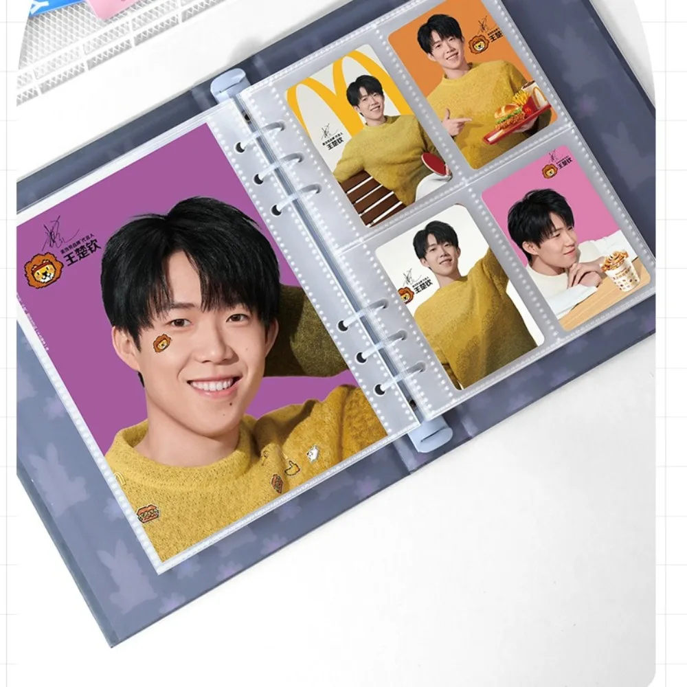 A5 6-Hole Clear PP Inner Pages – 1/2/4 Pocket Layout for Photo Cards, Idol Collections & Memorabilia Protection