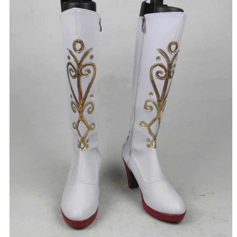 새로운 스노우 퀸 프린스 안나 신발 엘사 부츠 코스프레 성인 소녀 할로윈 웨딩 신발 소년