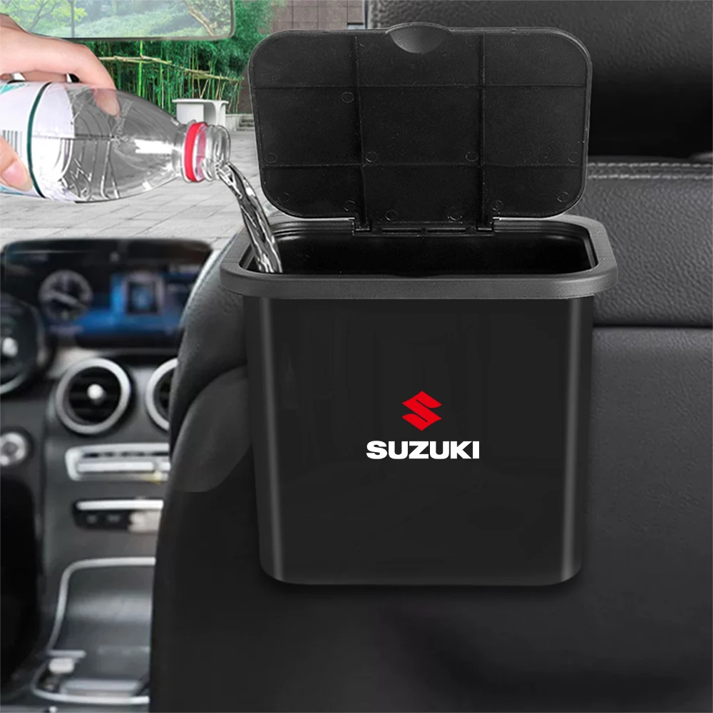 1 قطعة سلة مهملات السيارة مانعة للتسرب متعددة الأغراض سلة مهملات السيارة لسوزوكي جراند فيتارا بالينو SX4 سويفت جيمي إغنيس ألتو الساموراي GSX