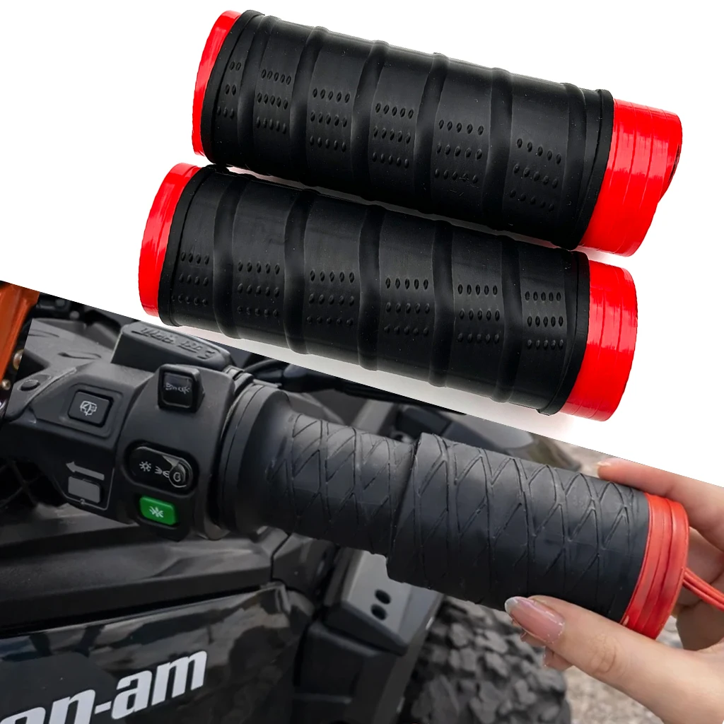 

New For Can Am Outlander 1000 Ryker 900 Renegade 800 Canam Maverick X3 Spyder Motorcycle Accessories Silicone Handlebar Covers
