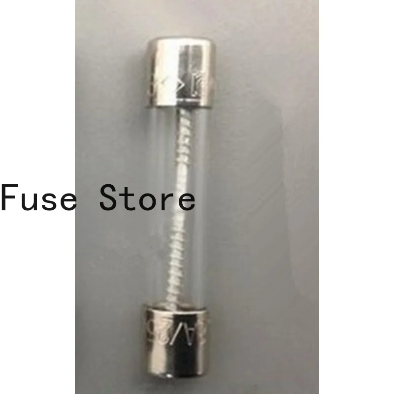 

5PCS6 * 32 Glass Fuse Tube 313 6.3A L250V Slow Fusing Delay Type