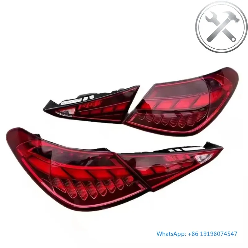

High Quality CSP Chip Full LED Taillights Assembly 12V 12W White DRL Rear Brake Turn Signal Waterproof Auto Spare Parts
