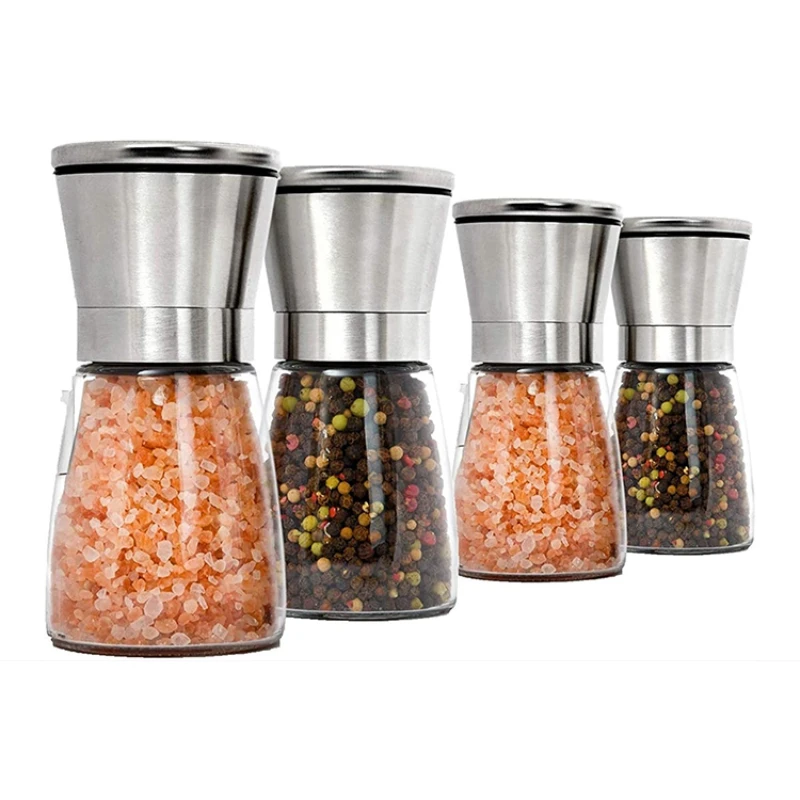 Manual Salt Pepper Grinder Coffee Grinde Pulverizer Powder Machine Steel Spice Grinder Salt Shaker Kitchen Mills Accessories