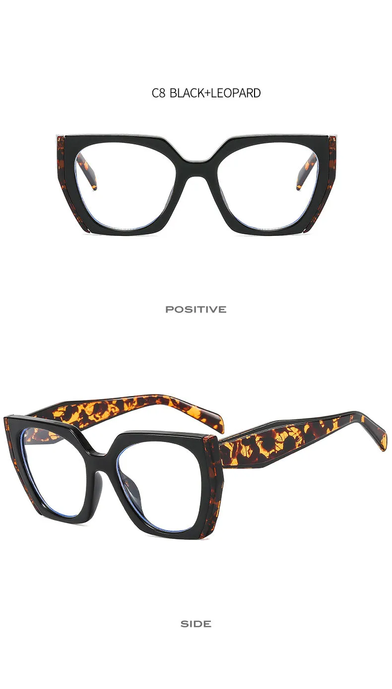 Luxus Marke frauen Sonnenbrille Mode Cat Eye Polygon Elegante Sonnenbrille Damen Vintage Brillen UV400 – Detail 16