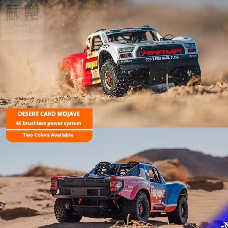 Arrma Mojave 1:8 4s 4wd Rtr Rc Car Short Course Truck Electric Simulation Remote Control Off-Road Desert Buggy Model Hobby Toy