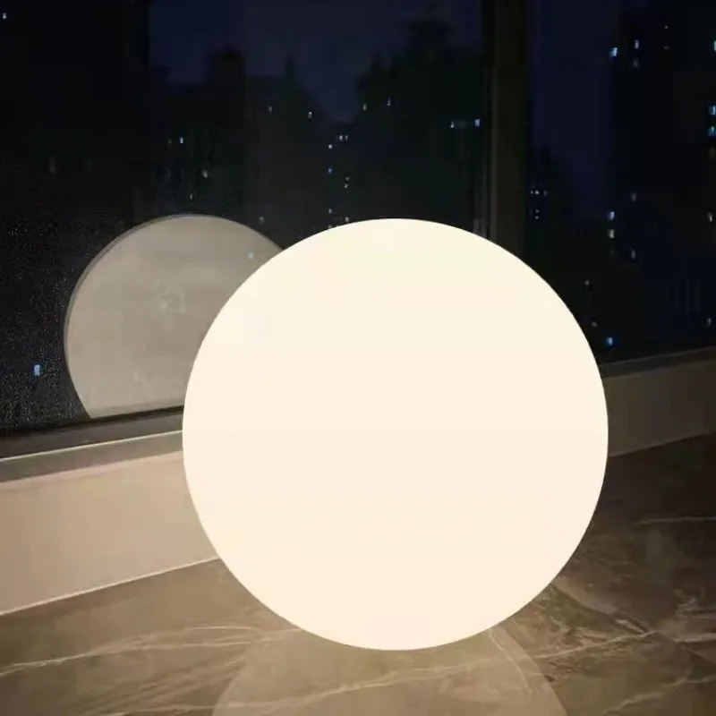 

Lunar Table Lamp Bedside Energy Saving Simple Modern Decorative Bar Lamp Creative Luminous Ball Ambient Light