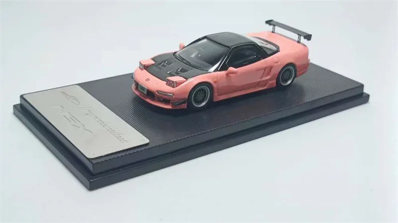 Modèle de voiture moulé sous pression, MC 1:64, NSX Na1, rose