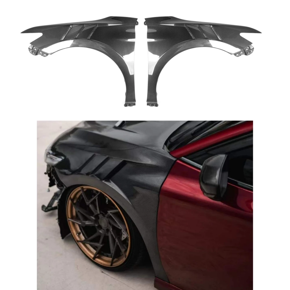 

Carbon Fiber Front Fender Trim P Style for Toyota Camry 8th 2018-2024 Camry Fender Trim