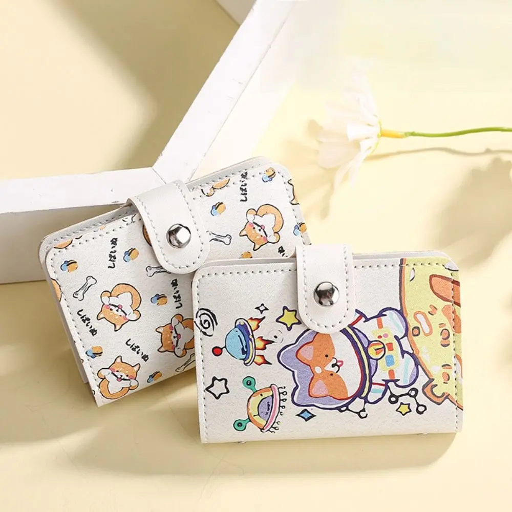 Cute Cards Cover Card Bag Anti ladro custodia per carte ultrasottile Cartoon Storage Bag donna