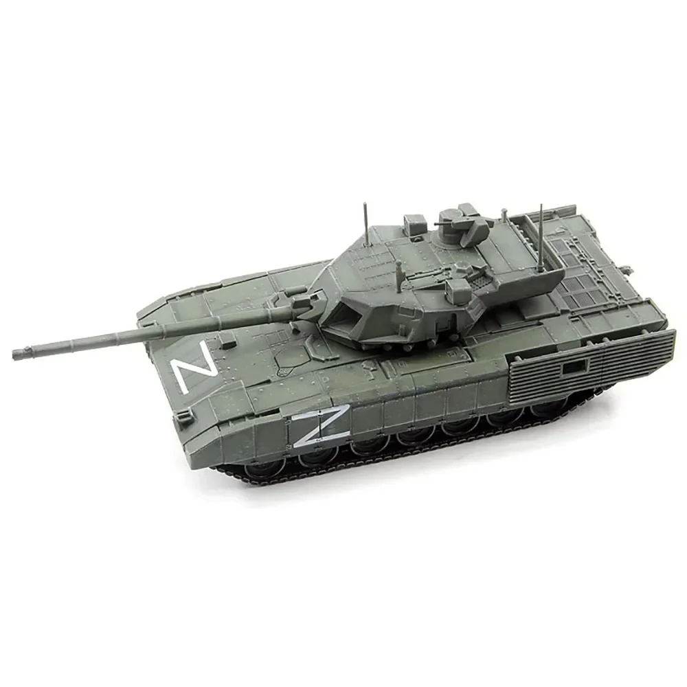 Diecast Panzerkampf Russian T-14 Amata Tank Special Military Operation Finished Model 1/72 Scale Tank Finished Model Gift Toy